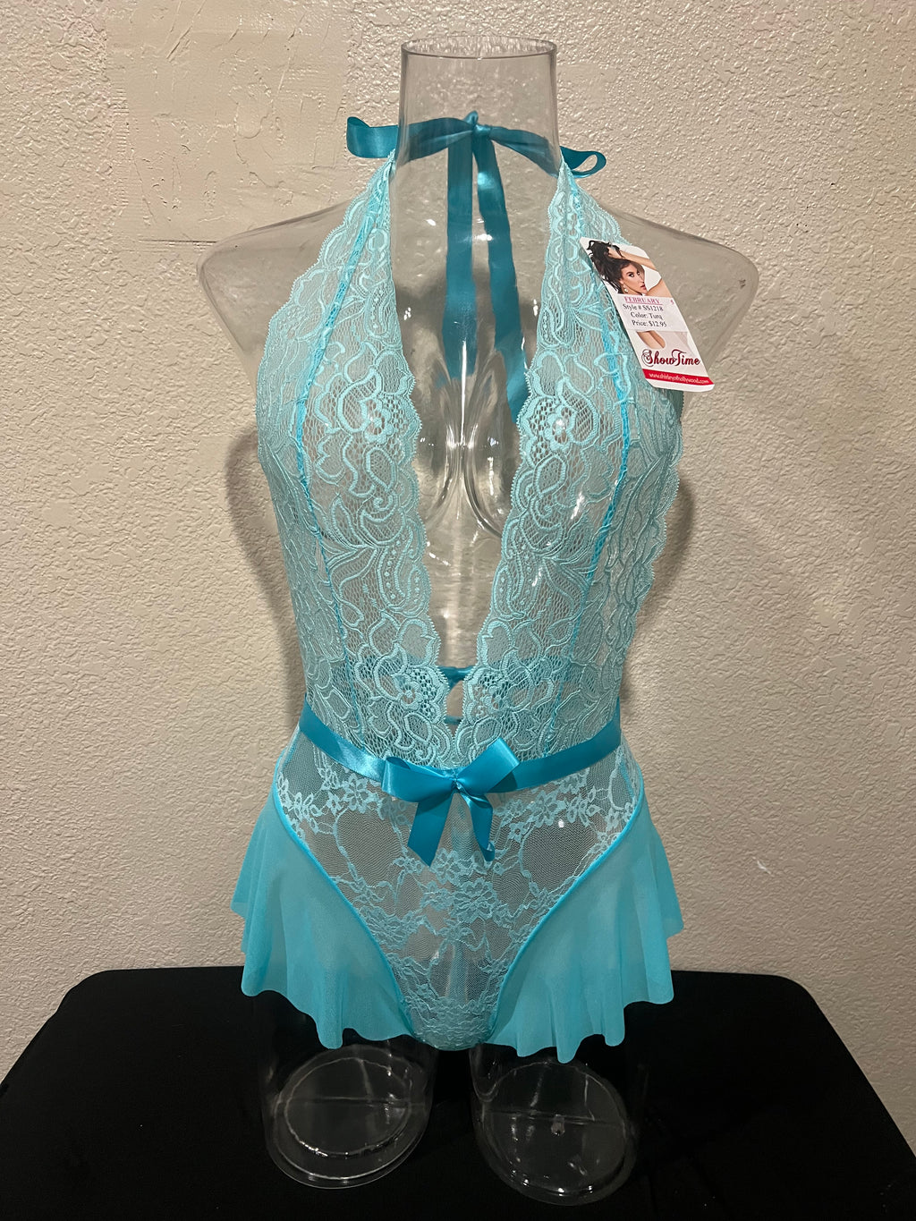 Baby Blue Bliss Lace One Piece