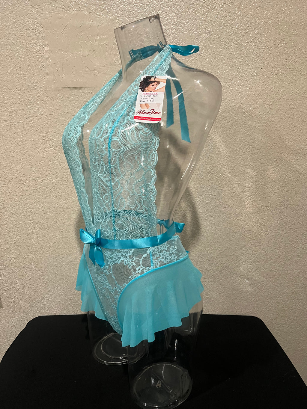 Baby Blue Bliss Lace One Piece