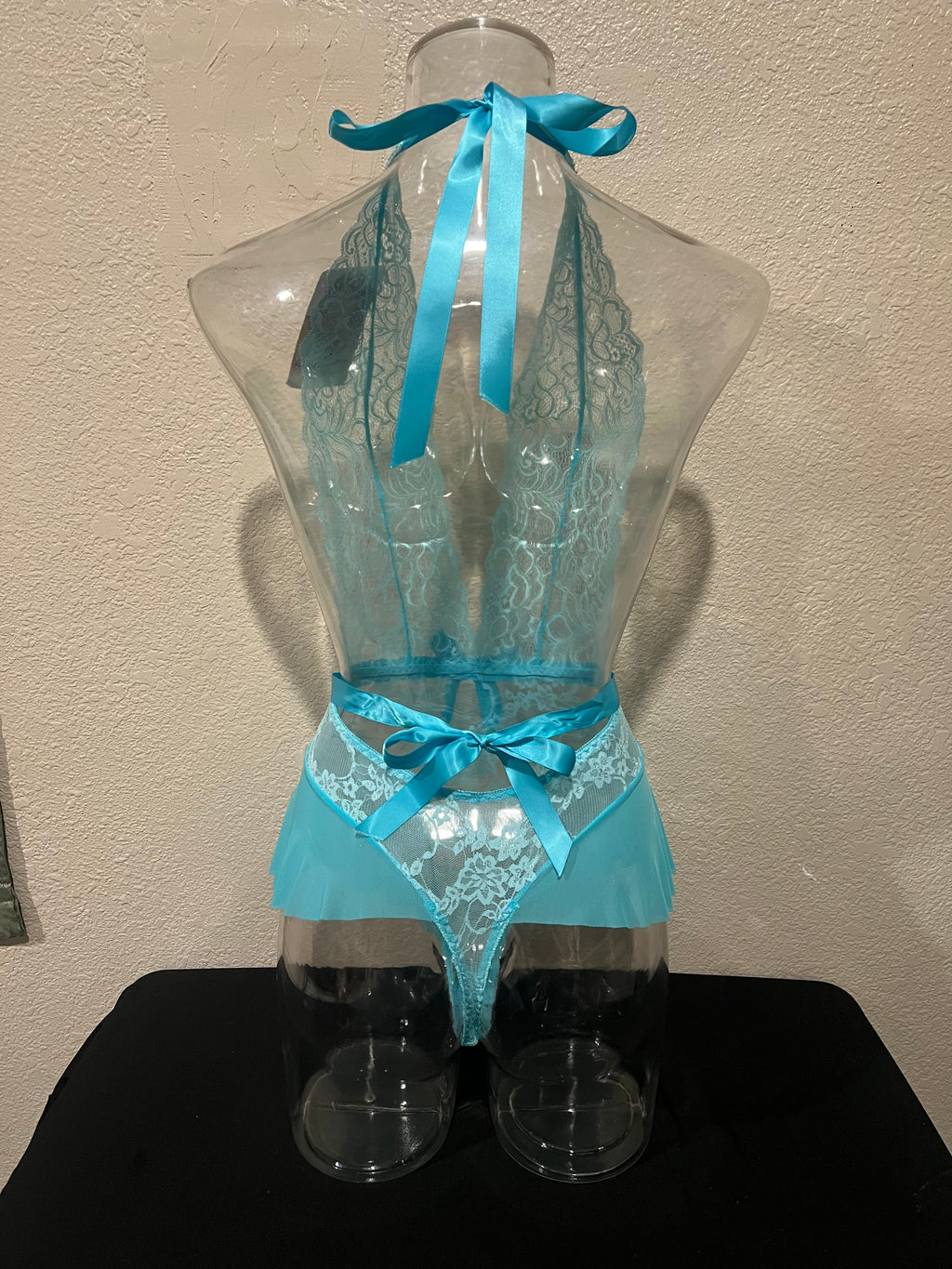 Baby Blue Bliss Lace One Piece